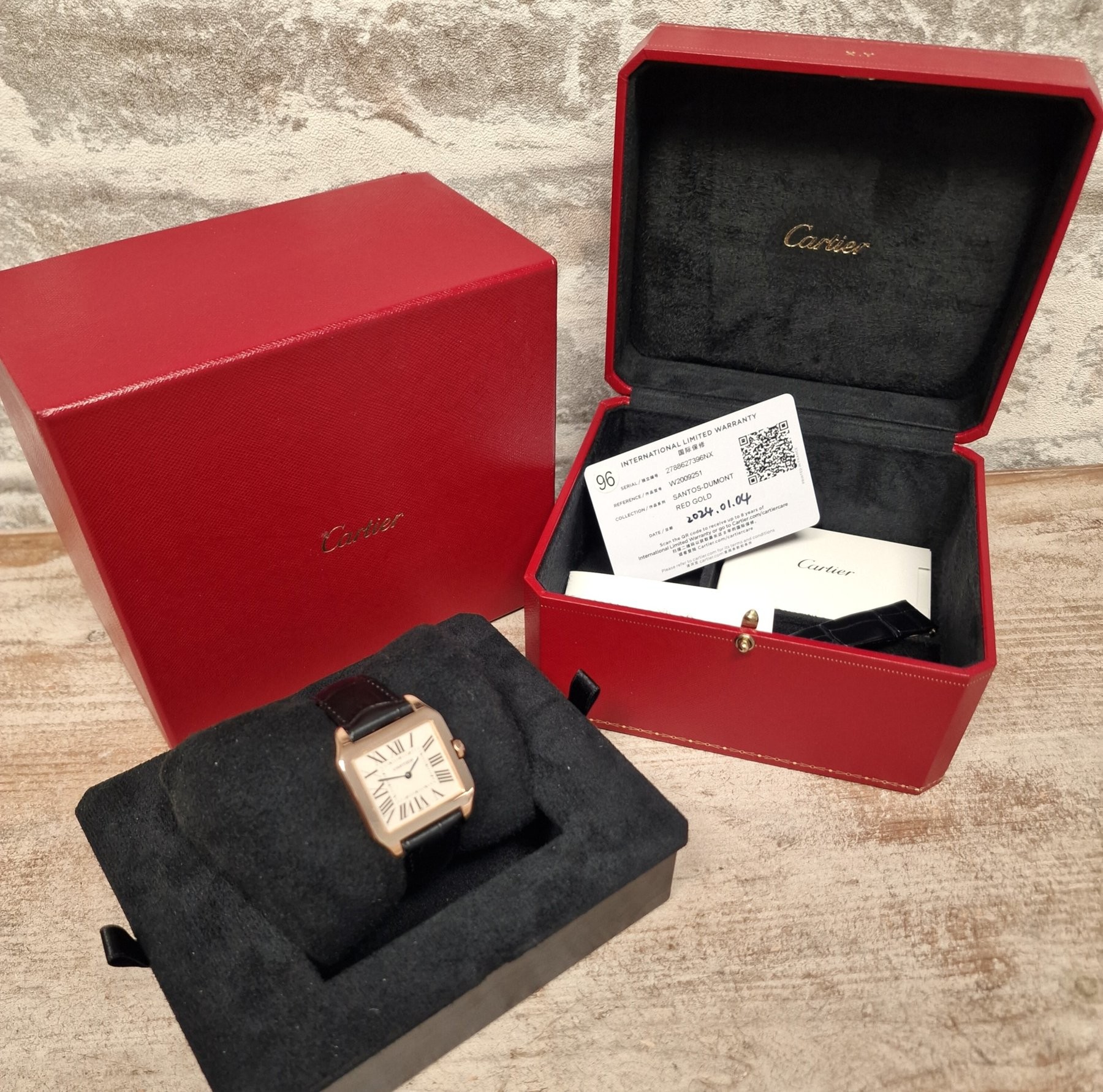 Cartier 18k Santos Dumont Cartier 18k Santos Dumont