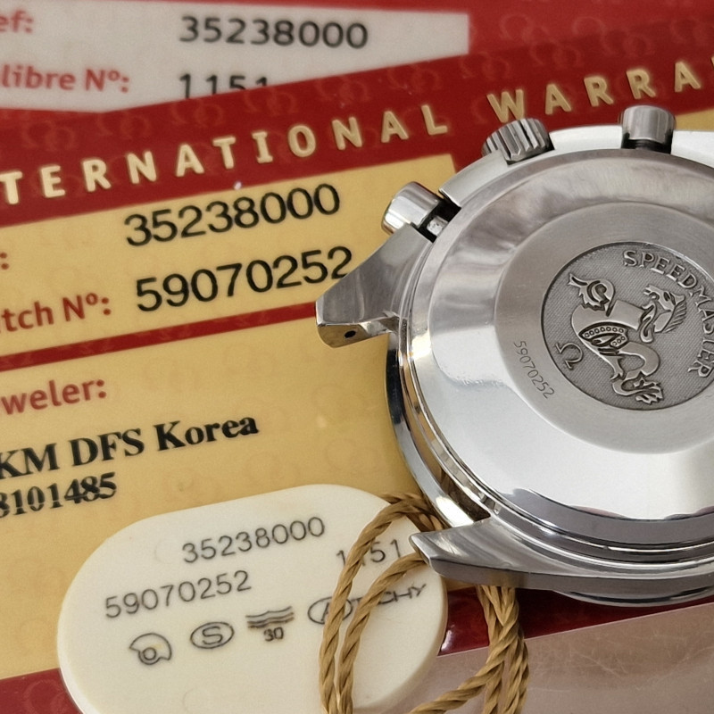 Omega Speedmaster Triple Date Full Set Omega Speedmaster Triple Date Full Set