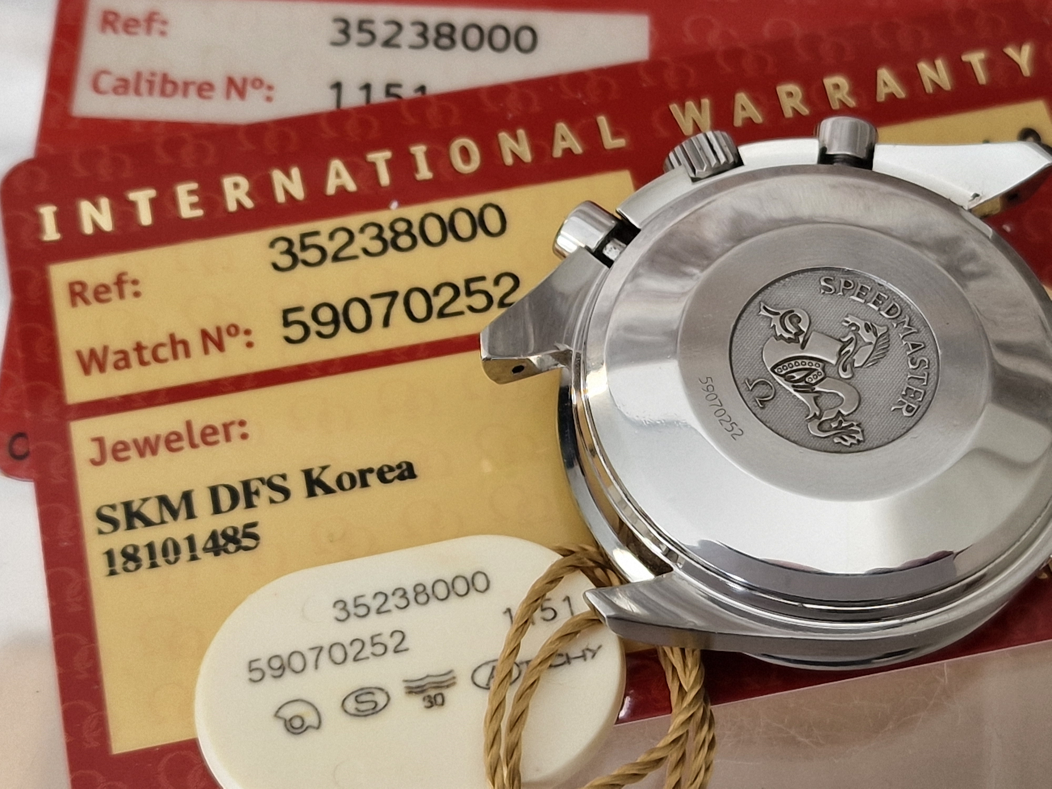 Omega Speedmaster Triple Date Full Set Omega Speedmaster Triple Date Full Set