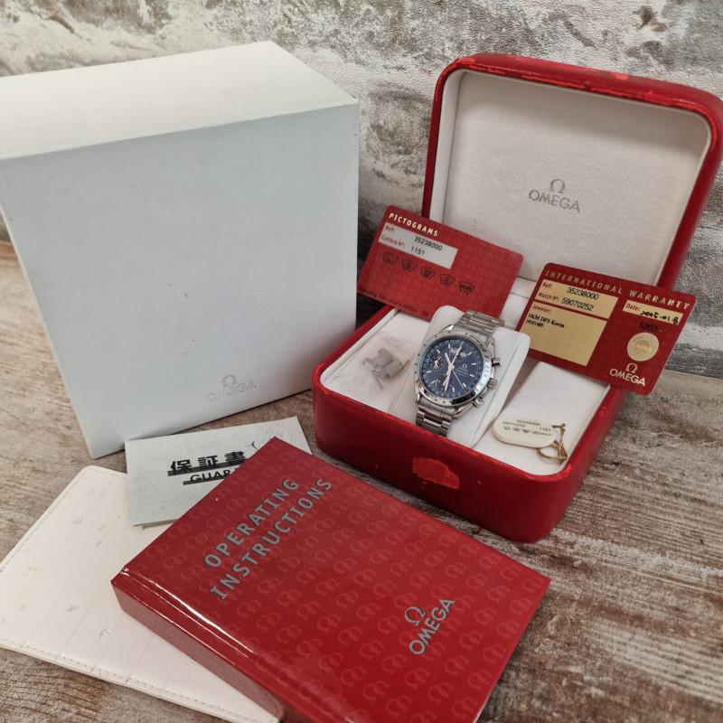 Omega Speedmaster Triple Date Full Set Omega Speedmaster Triple Date Full Set