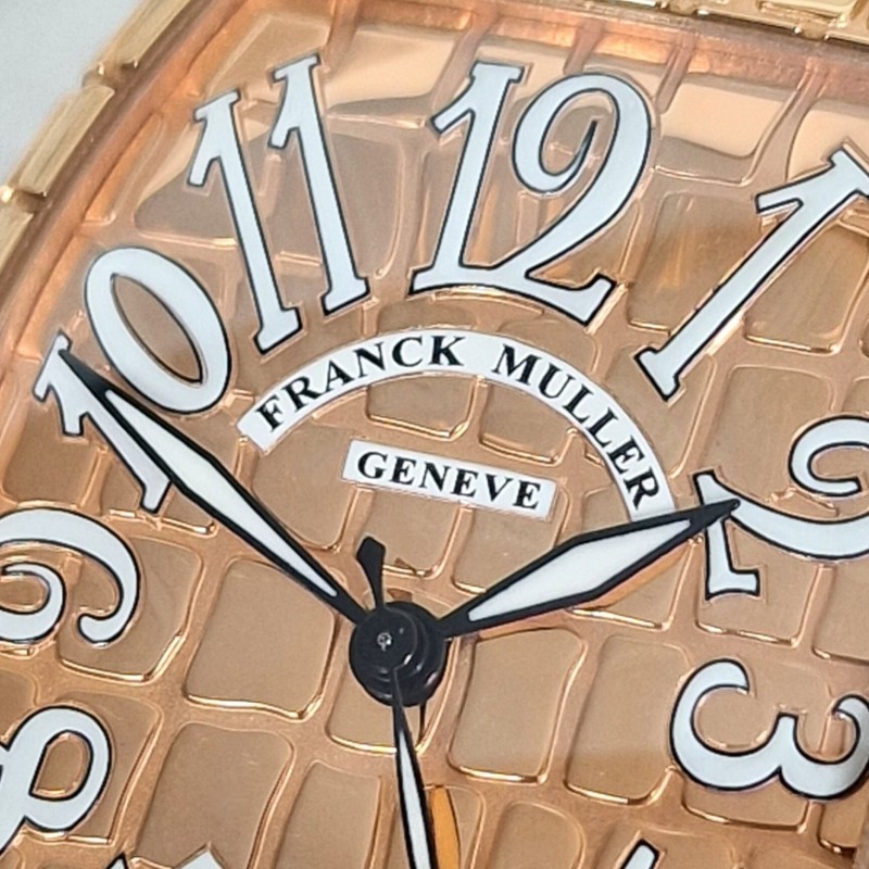 Franck Muller 18k Croco - Full Set. Franck Muller 18k Croco - Full Set.