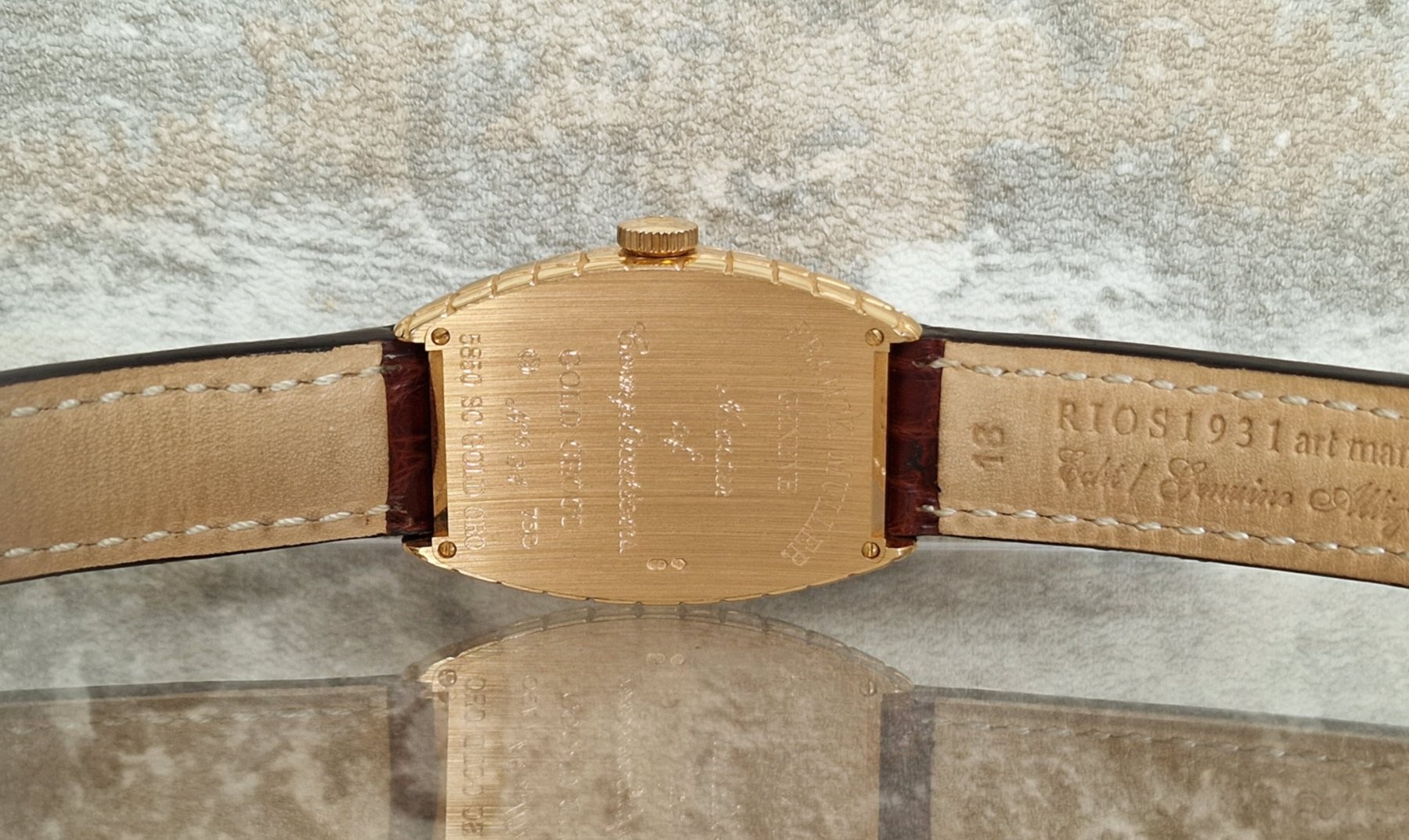 Franck Muller 18k Croco - Full Set. Franck Muller 18k Croco - Full Set.