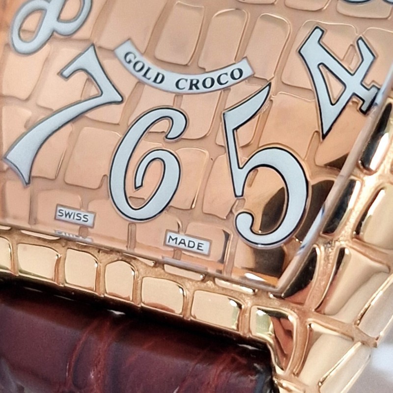 Franck Muller 18k Croco - Full Set. Franck Muller 18k Croco - Full Set.