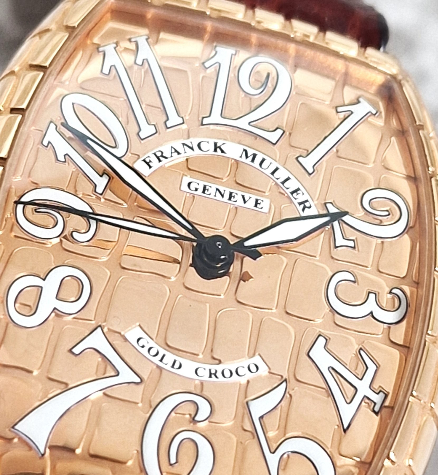 Franck Muller 18k Croco - Full Set. Franck Muller 18k Croco - Full Set.