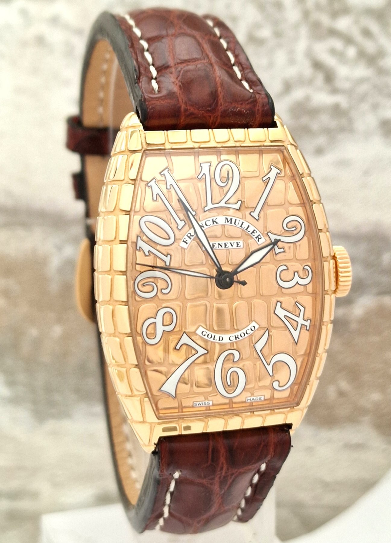 Franck Muller 18k Croco - Full Set. Franck Muller 18k Croco - Full Set.