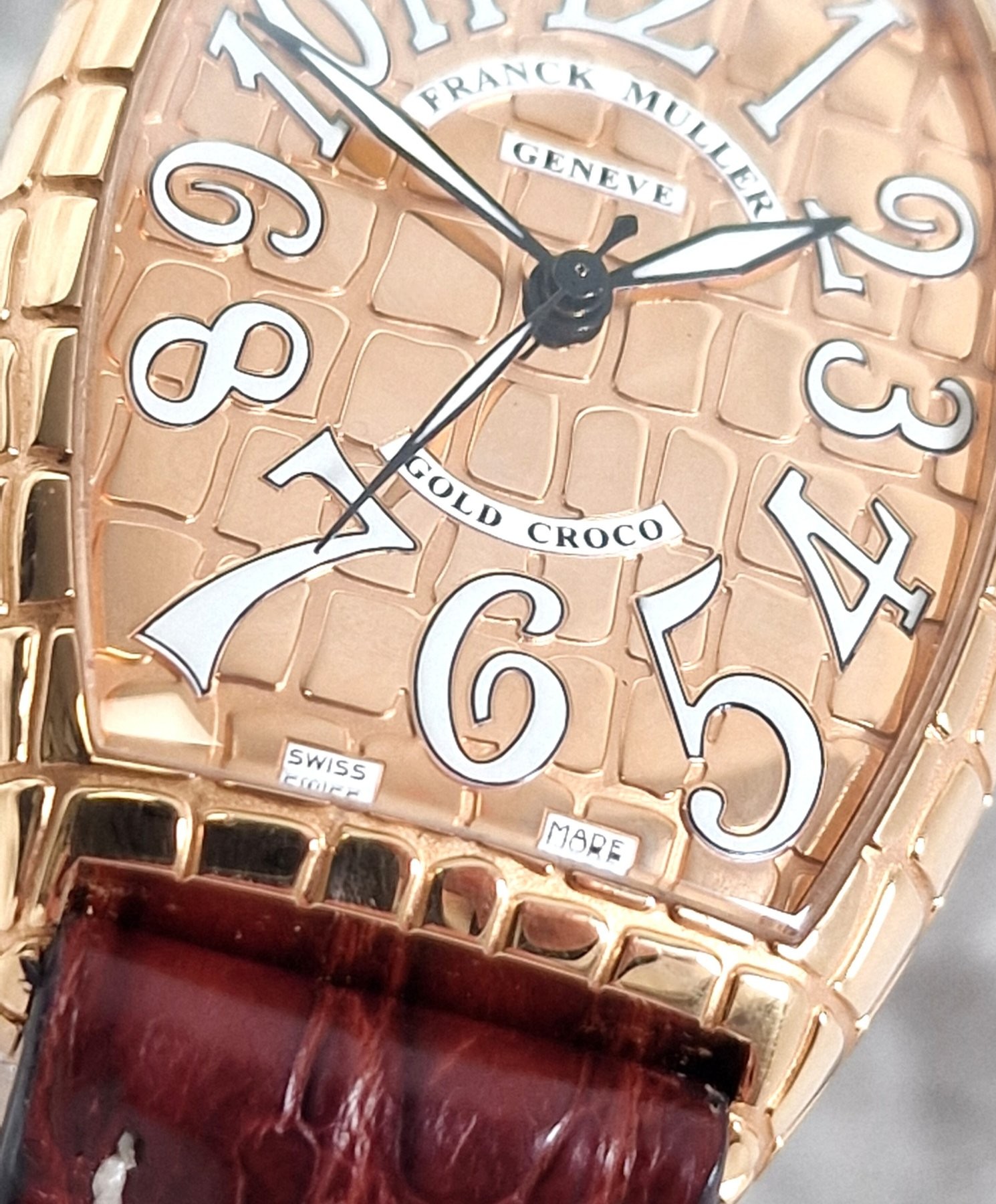 Franck Muller 18k Croco - Full Set. Franck Muller 18k Croco - Full Set.