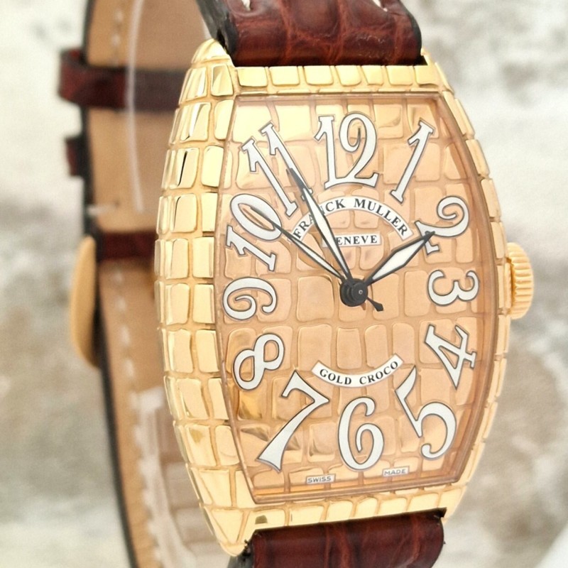 Franck Muller 18k Croco - Full Set. Franck Muller 18k Croco - Full Set.