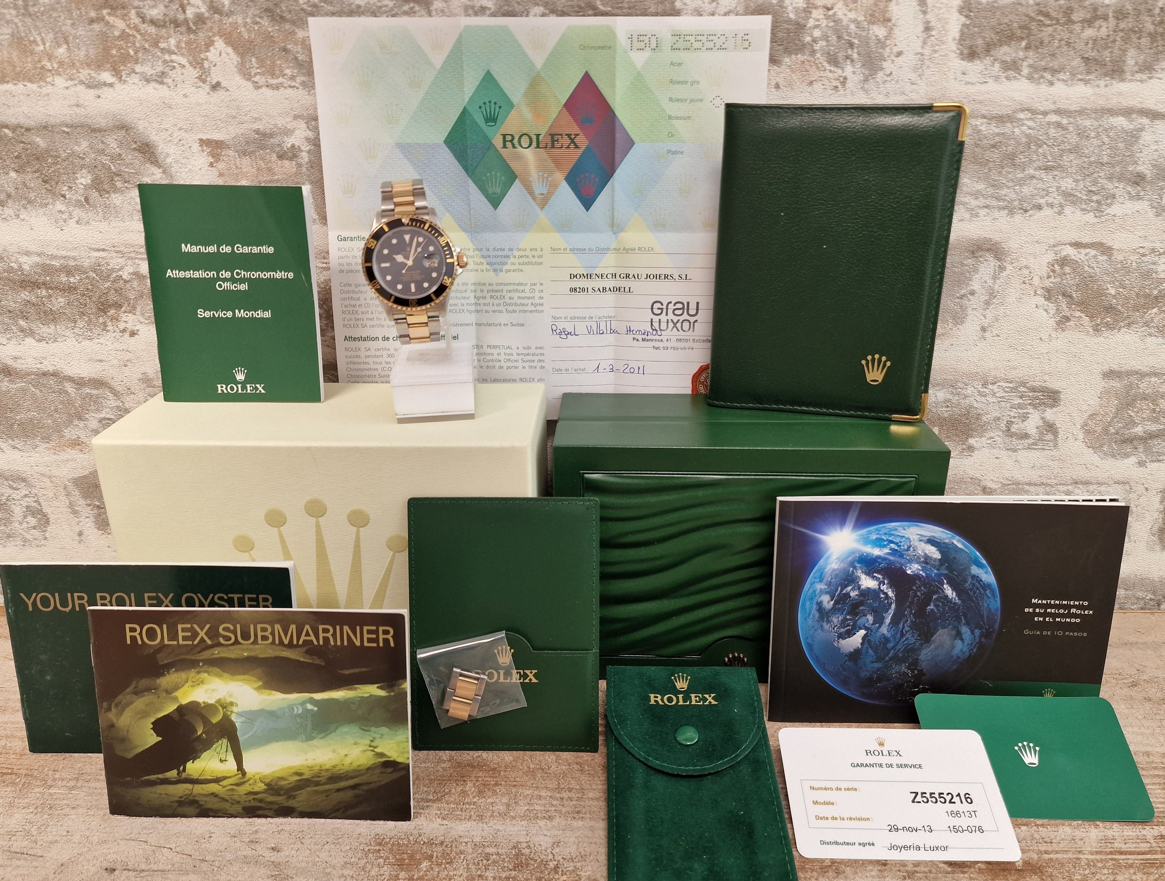 Rolex Submariner 16613T - Full Set
