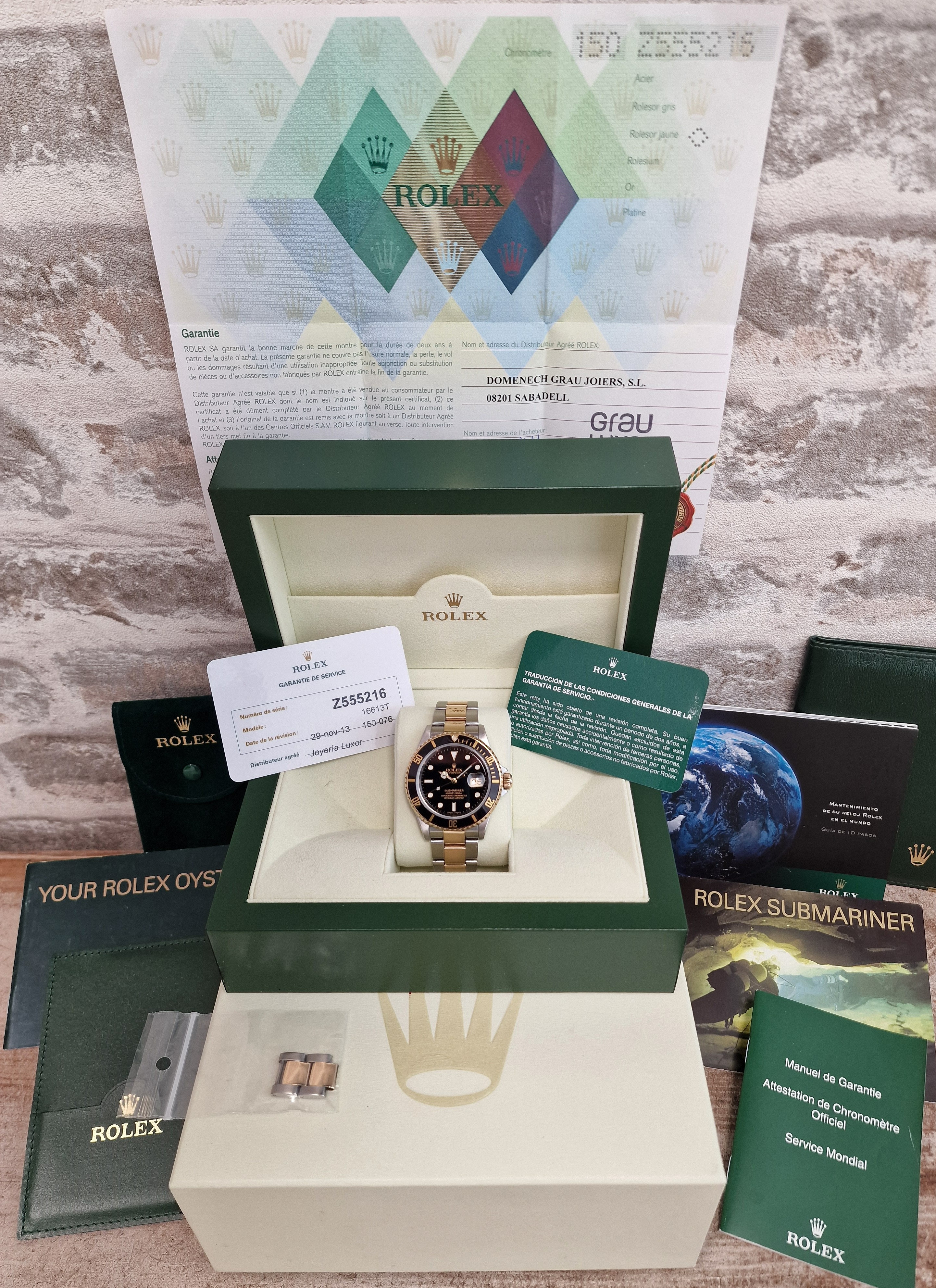 Rolex Submariner 16613T - Full Set