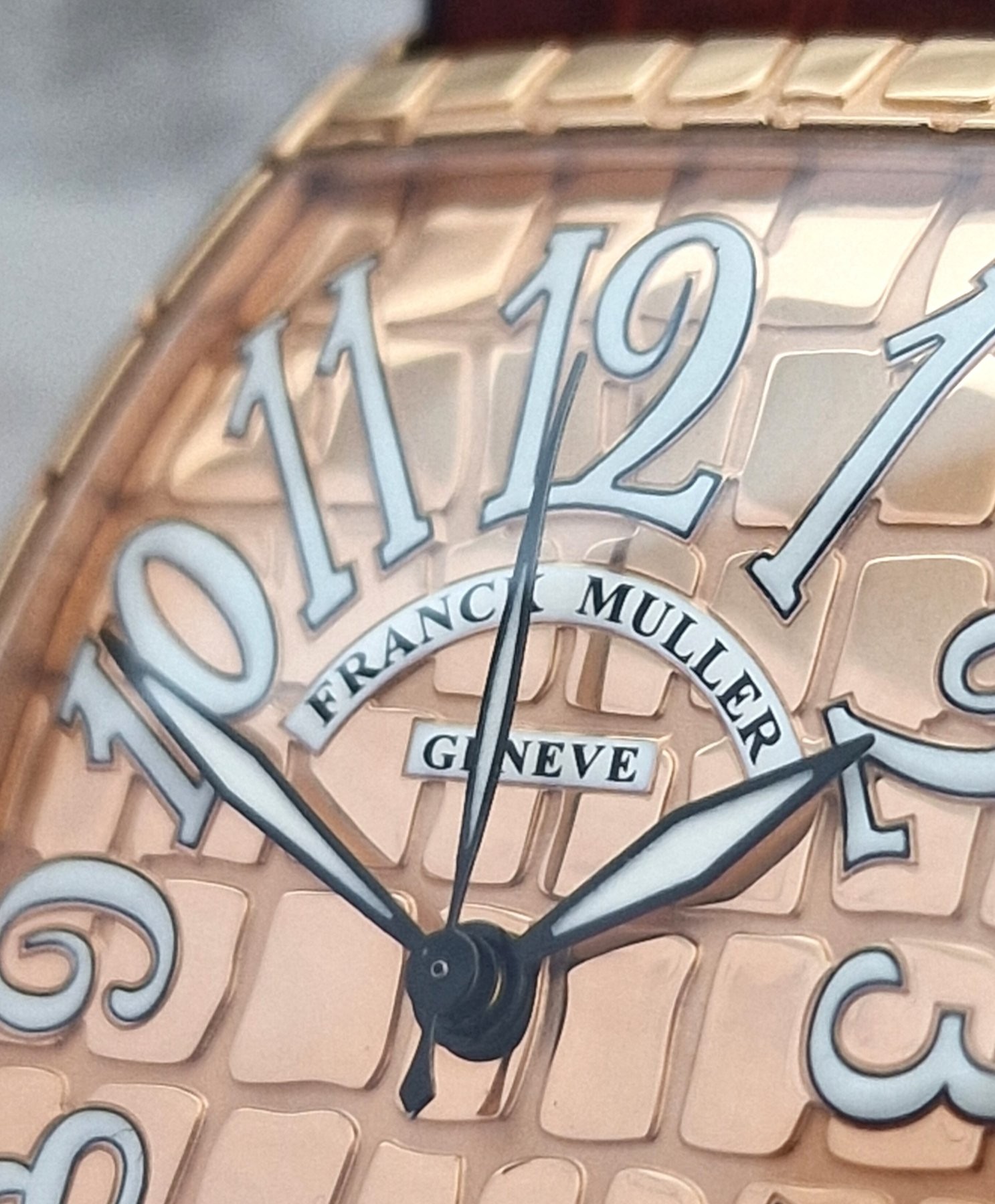 Franck Muller 18k Croco - Full Set. Franck Muller 18k Croco - Full Set.