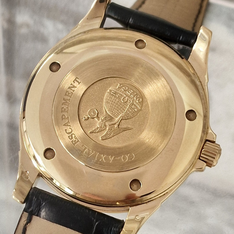 18k Omega De Ville Co-Axial - Full Set