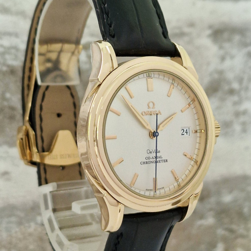 18k Omega De Ville Co-Axial- Full Set 18k Omega De Ville Co-Axial- Full Set