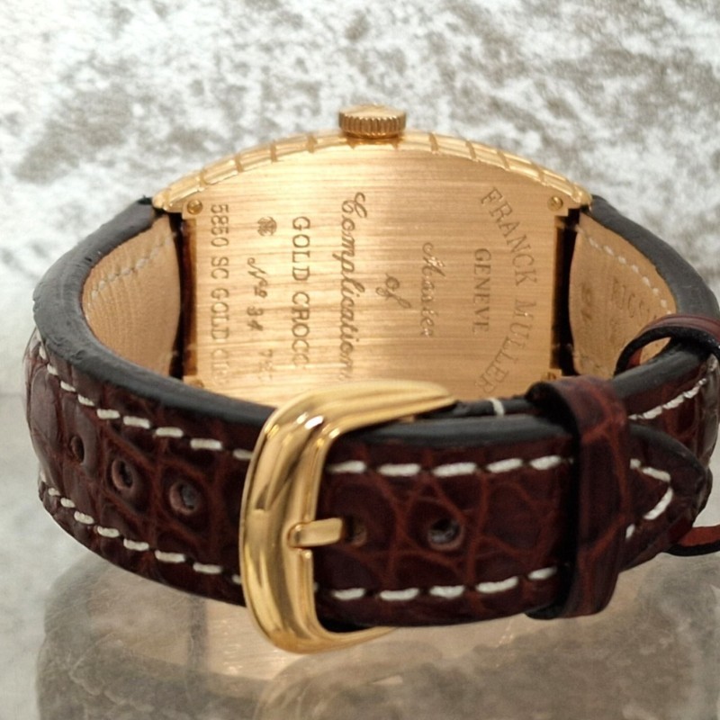 Franck Muller 18k Croco - Full Set. Franck Muller 18k Croco - Full Set.