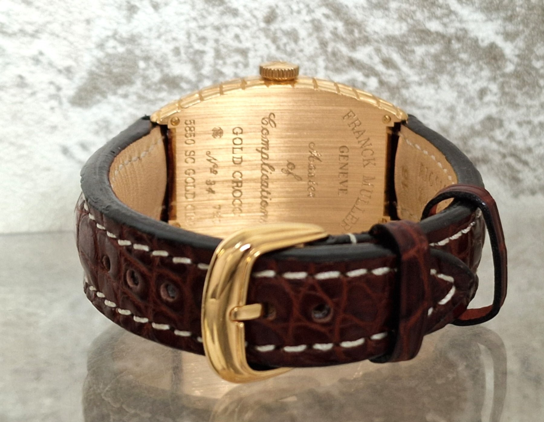 Franck Muller 18k Croco - Full Set. Franck Muller 18k Croco - Full Set.