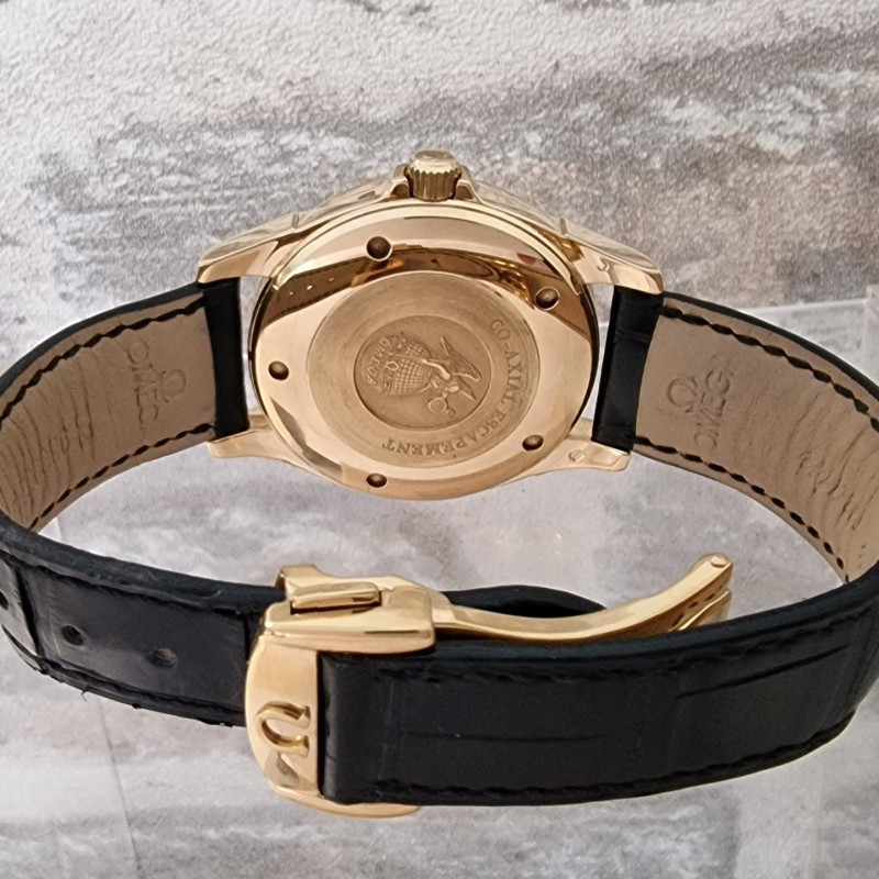 18k Omega De Ville Co-Axial- Full Set 18k Omega De Ville Co-Axial- Full Set