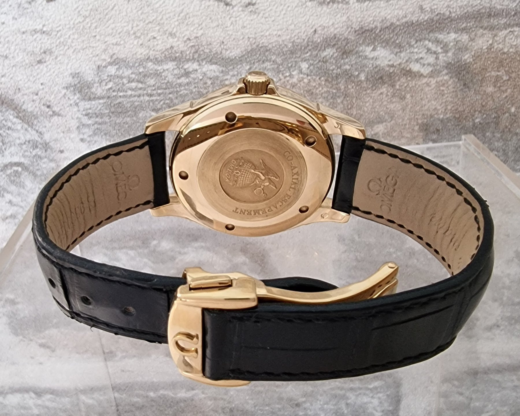 18k Omega De Ville Co-Axial- Full Set 18k Omega De Ville Co-Axial- Full Set