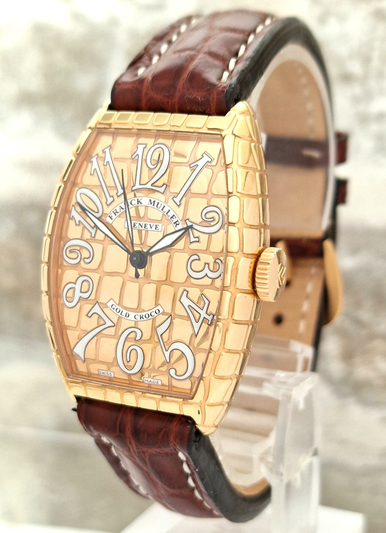 Franck Muller 18k Croco - Full Set. Franck Muller 18k Croco - Full Set.