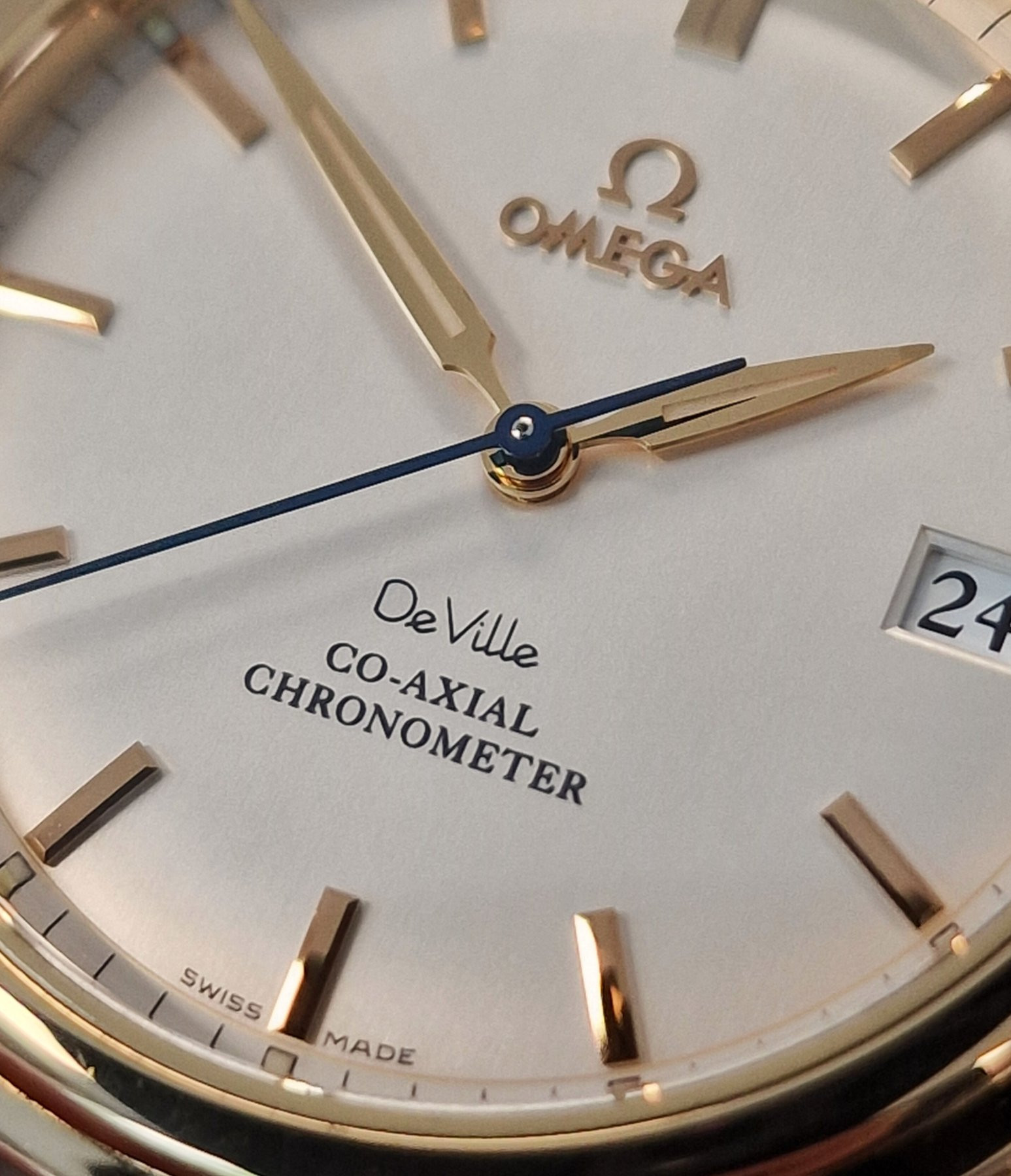 18k Omega De Ville Co-Axial- Full Set 18k Omega De Ville Co-Axial- Full Set