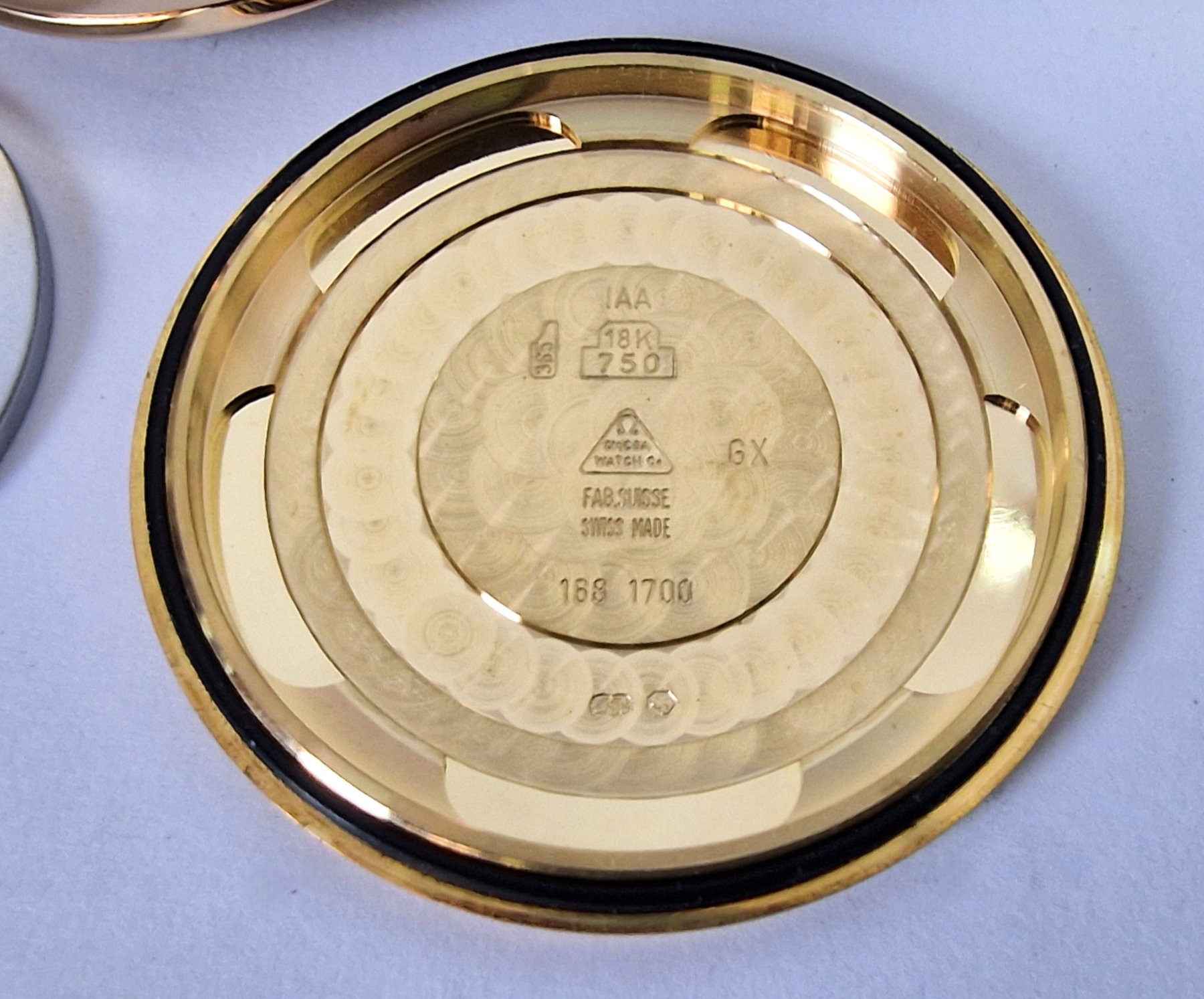 18k Omega De Ville Co-Axial- Full Set 18k Omega De Ville Co-Axial- Full Set