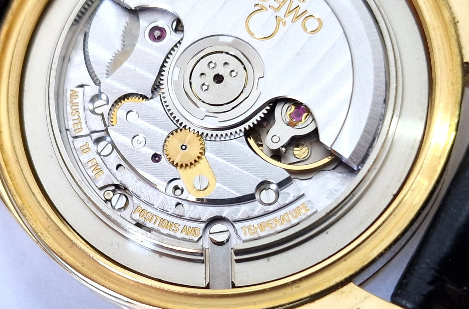 18k Omega De Ville Co-Axial- Full Set 18k Omega De Ville Co-Axial- Full Set