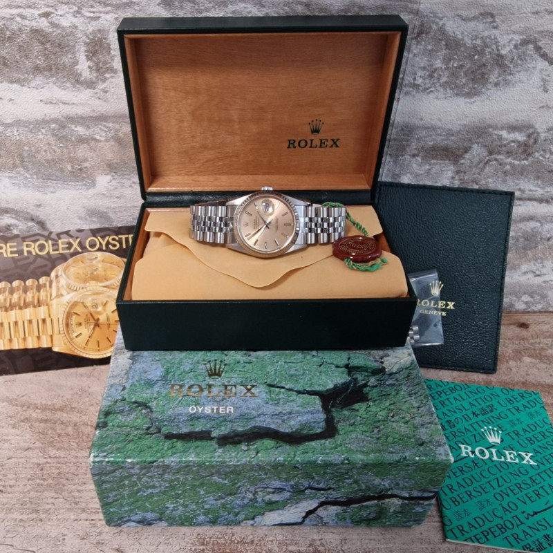 Rolex Oyster Perpetual Datejust 16234 Tropical Dial Rolex Oyster Perpetual Datejust 16234 Tropical Dial