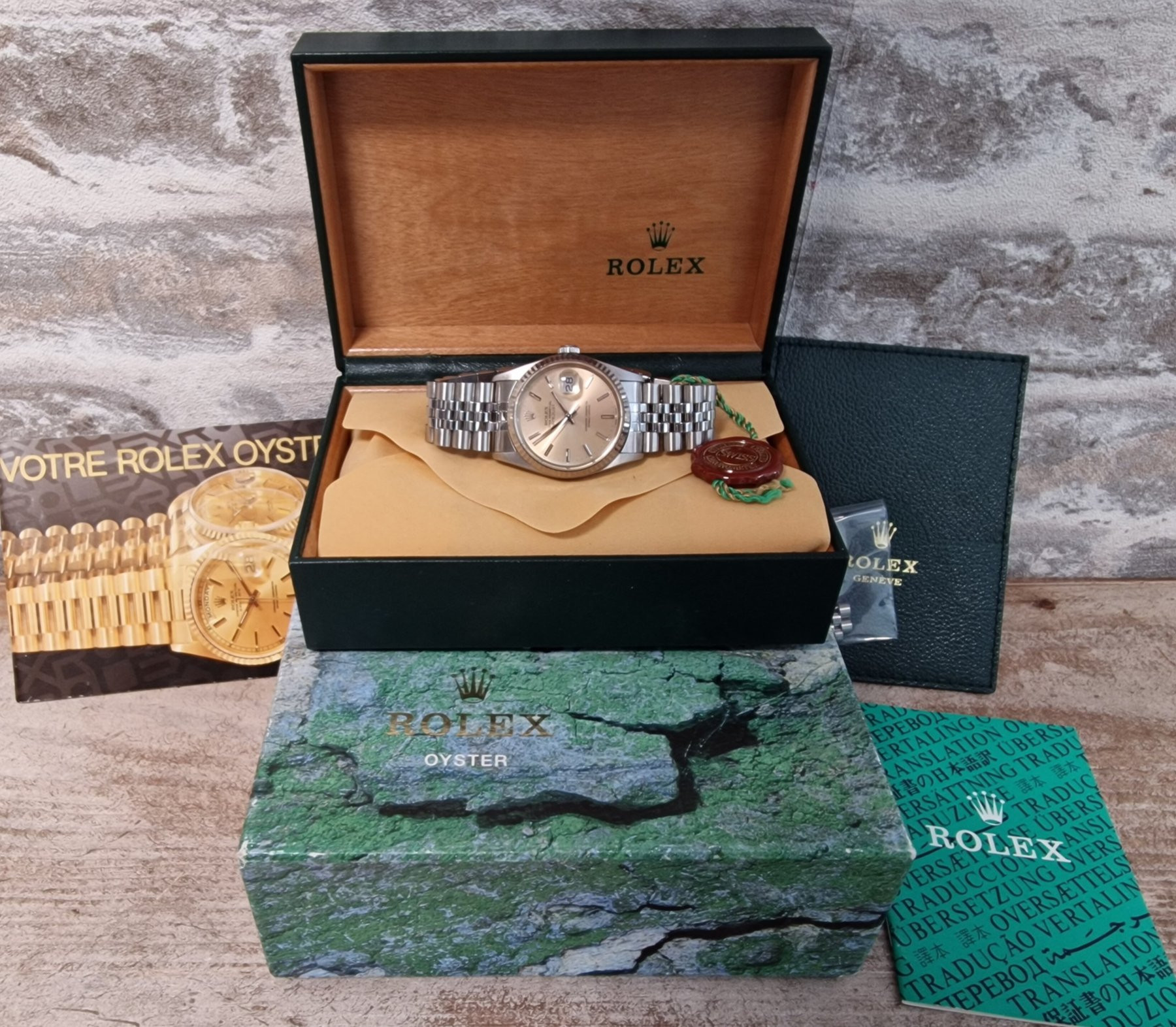 Rolex Oyster Perpetual Datejust 16234 Tropical Dial Rolex Oyster Perpetual Datejust 16234 Tropical Dial