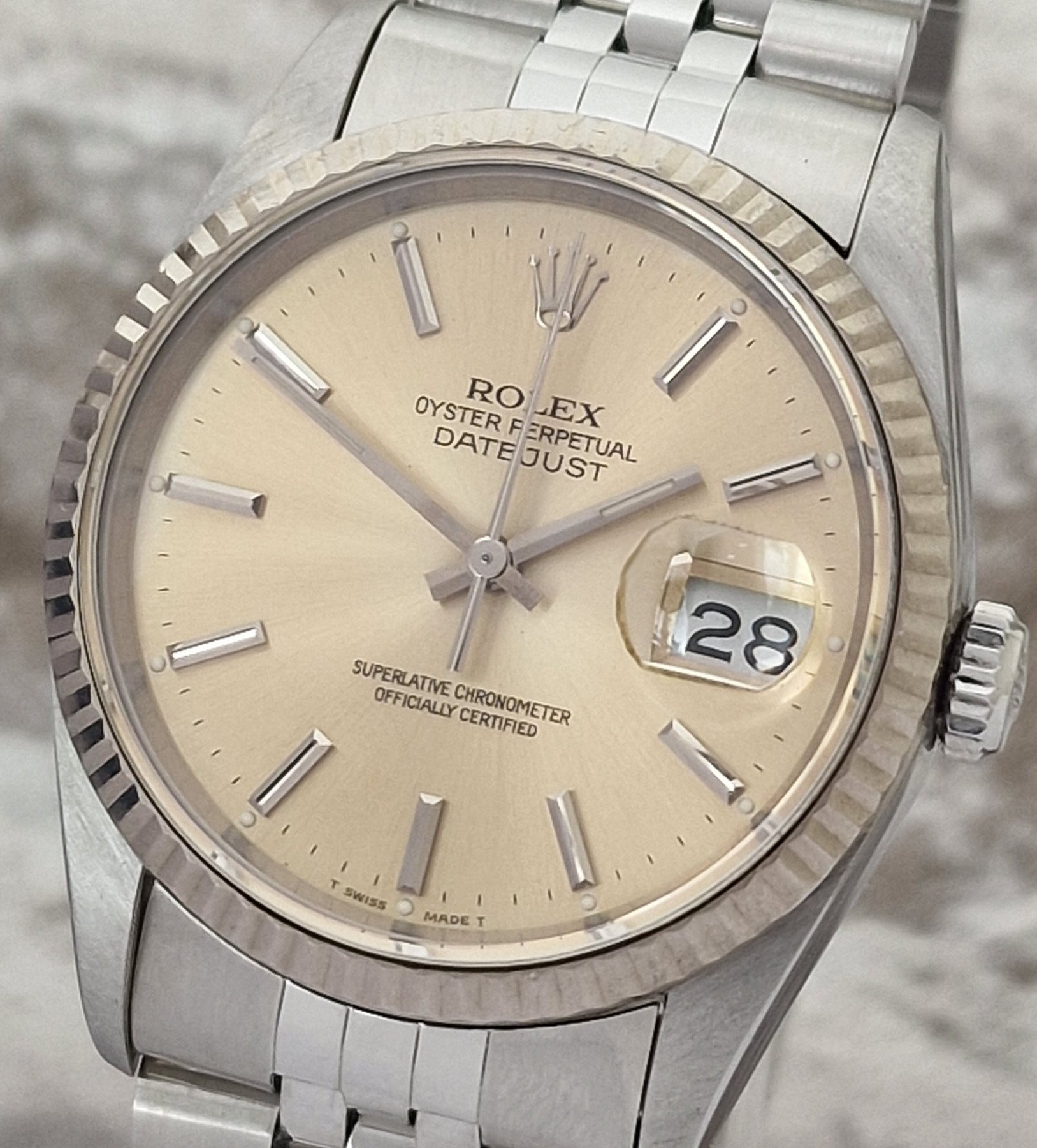 Rolex Oyster Perpetual Datejust 16234 Tropical Dial Rolex Oyster Perpetual Datejust 16234 Tropical Dial