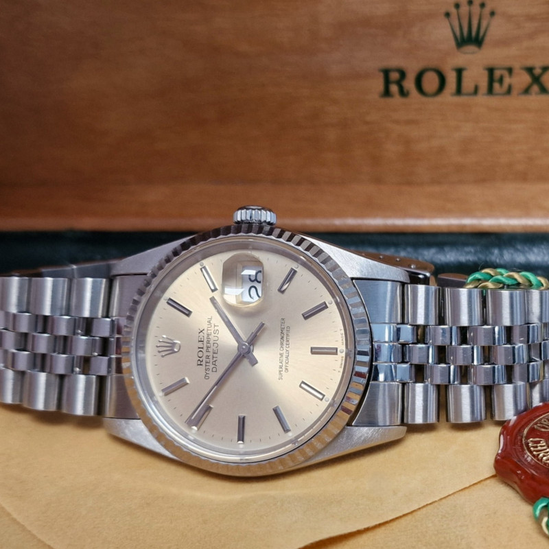 Rolex Oyster Perpetual Datejust 16234 Tropical Dial Rolex Oyster Perpetual Datejust 16234 Tropical Dial