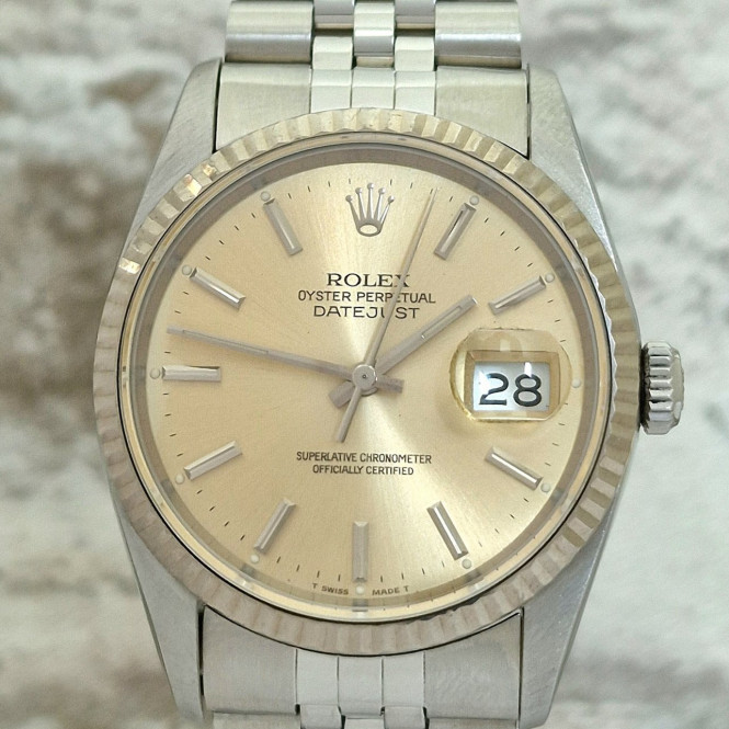 Rolex Oyster Perpetual Datejust 16234 Tropical Dial Rolex Oyster Perpetual Datejust 16234 Tropical Dial