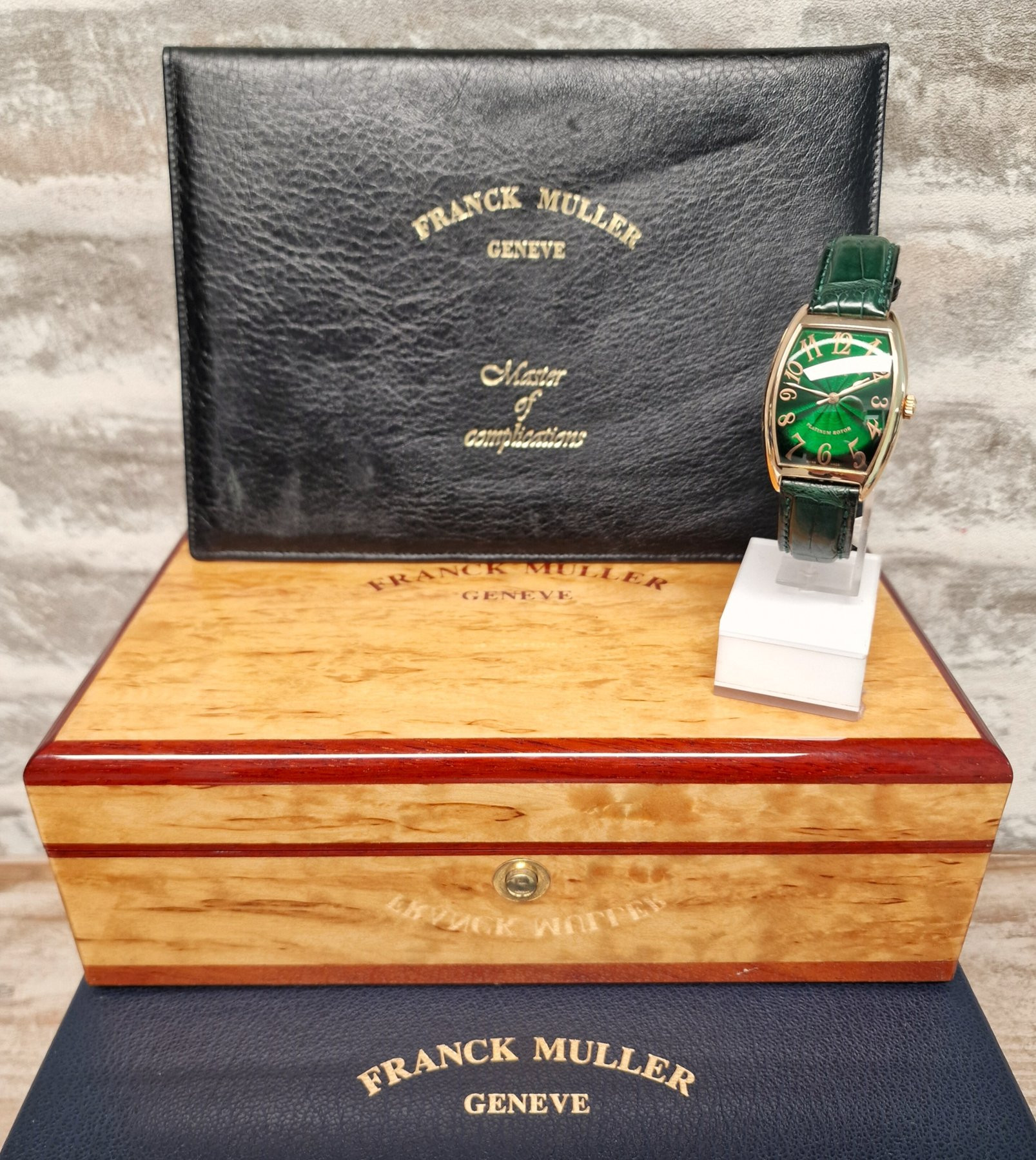 Franck Muller Cintrée Curvex 18k - Full Set