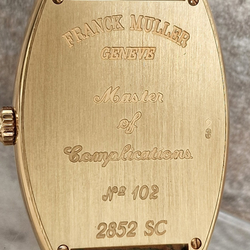 Franck Muller Cintrée Curvex 18k - Full Set