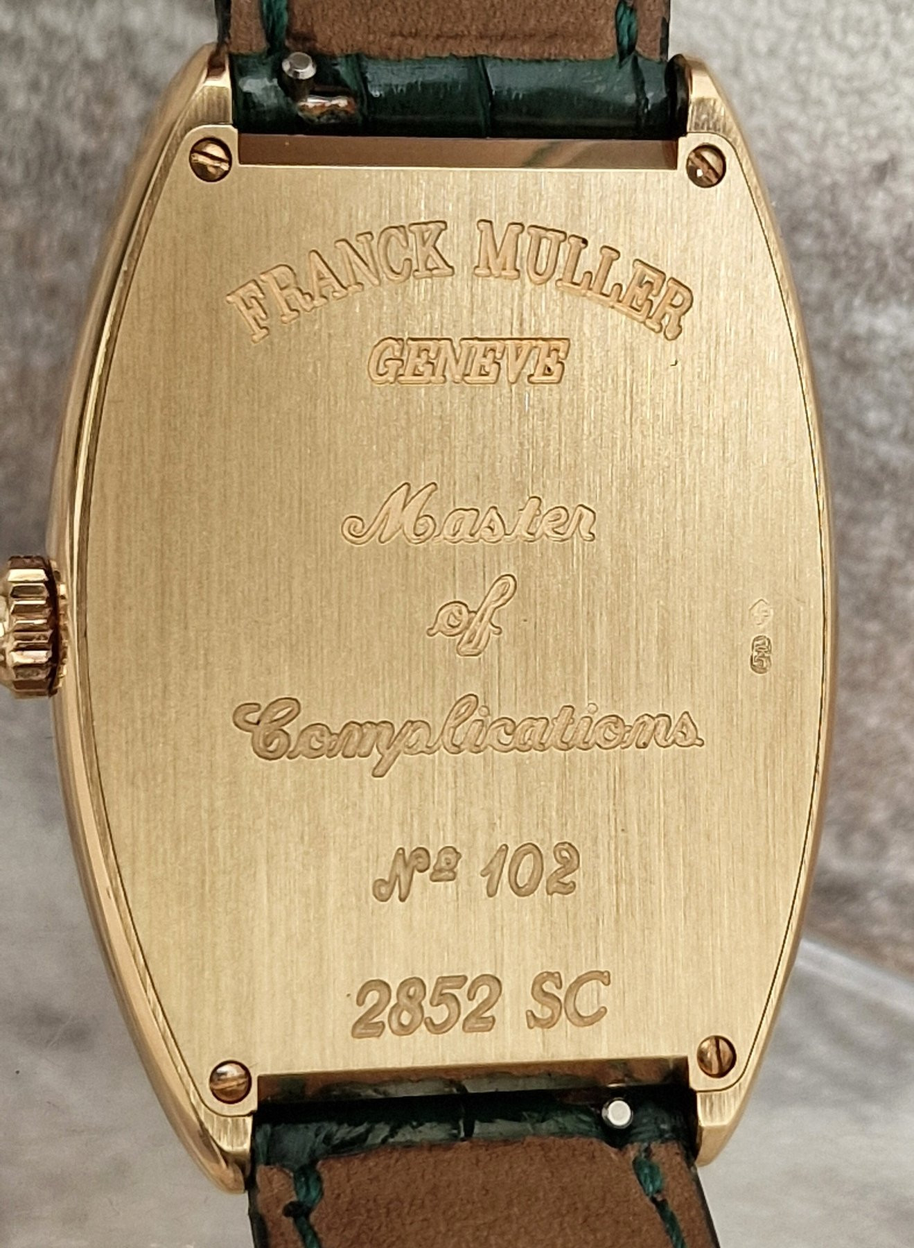 Franck Muller Cintrée Curvex 18k - Full Set