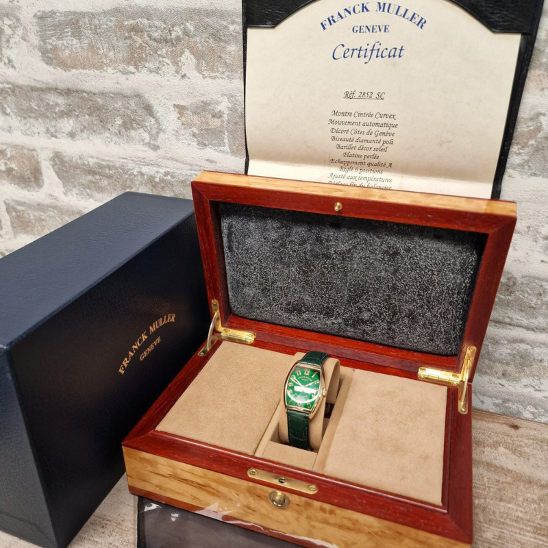 Franck Muller Cintrée Curvex 18k - Full Set