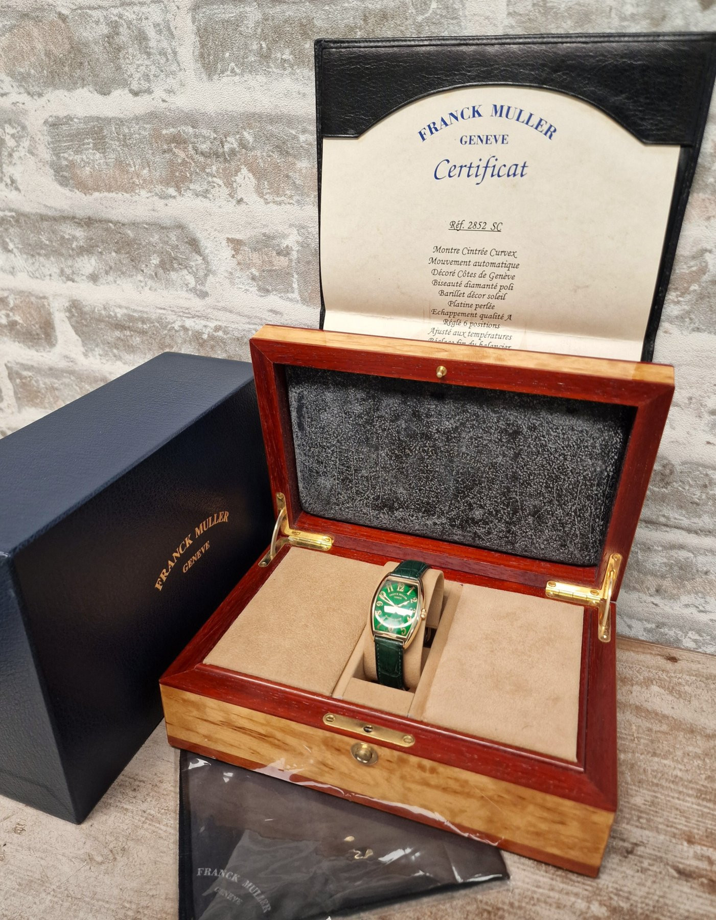 Franck Muller Cintrée Curvex 18k - Full Set