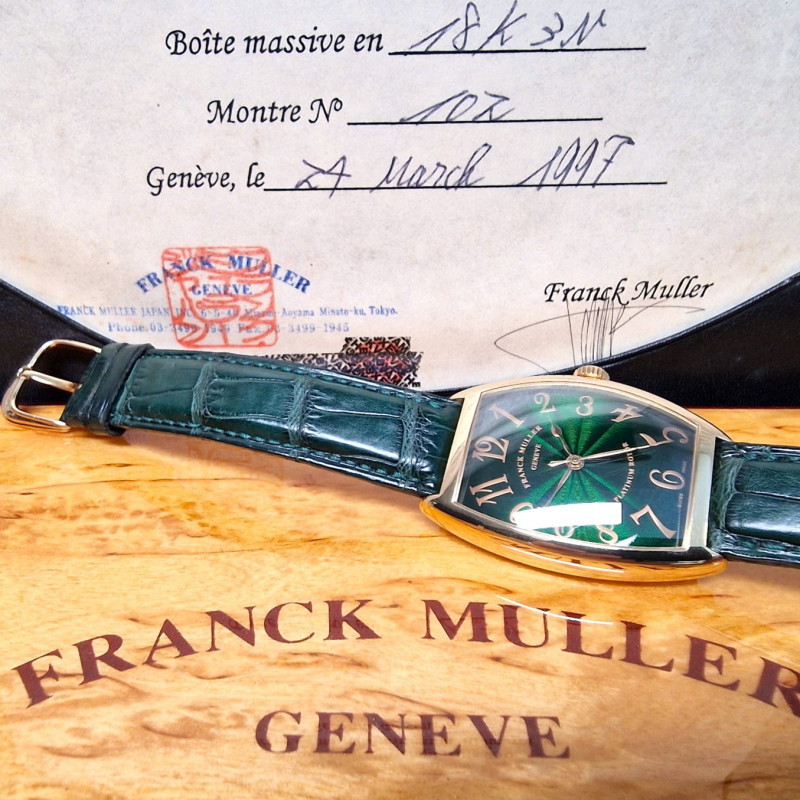 Franck Muller Cintrée Curvex 18k - Full Set