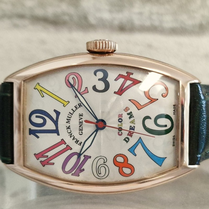 Franck Muller 18k Color Dreams Automatic - Full set Franck Muller 18k Color Dreams Automatic - Full set