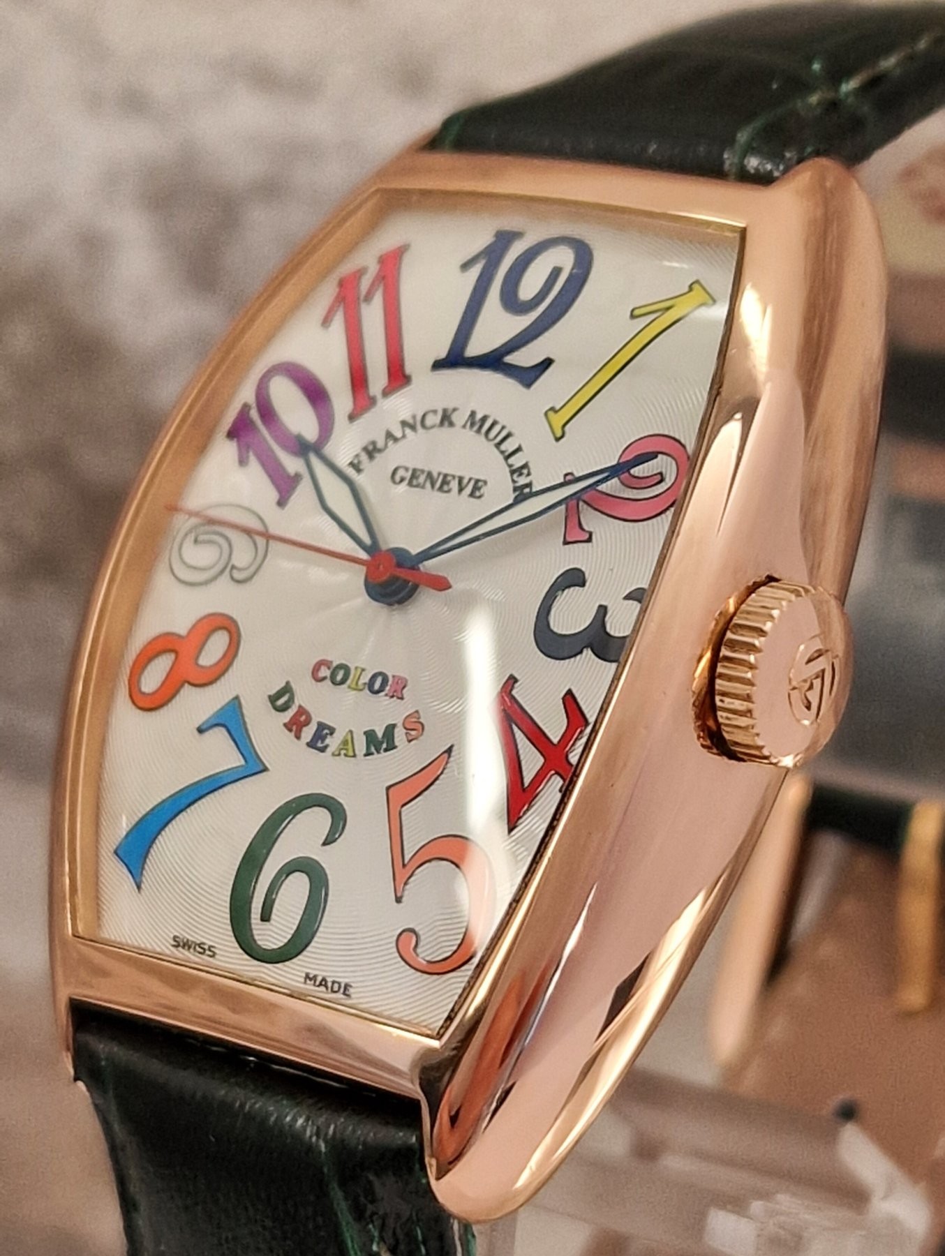 Franck Muller 18k Color Dreams automaat  - Full Set