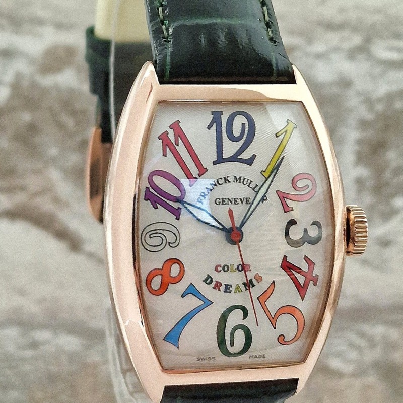 Franck Muller 18k Color Dreams Automatic - Full set Franck Muller 18k Color Dreams Automatic - Full set