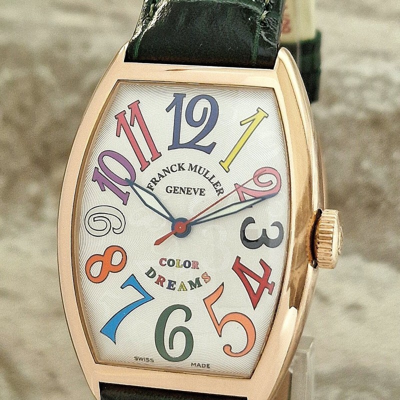 Franck Muller 18k Color Dreams Automatic - Full set Franck Muller 18k Color Dreams Automatic - Full set