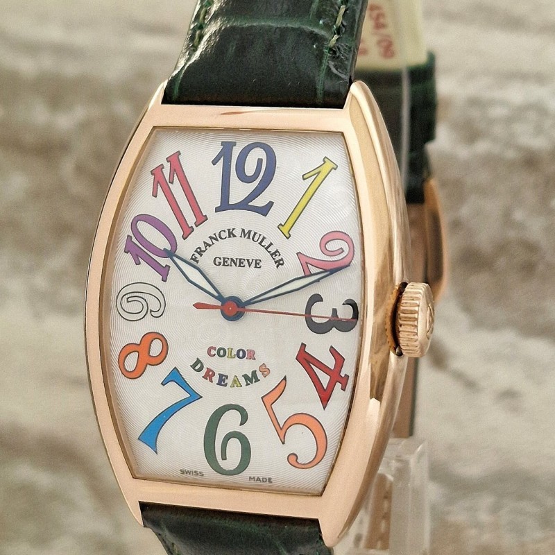 Franck Muller 18k Color Dreams Automatic - Full set Franck Muller 18k Color Dreams Automatic - Full set