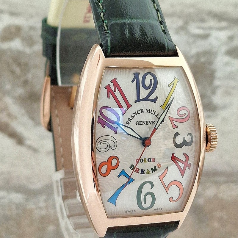 Franck Muller 18k Color Dreams Automatic - Full set Franck Muller 18k Color Dreams Automatic - Full set