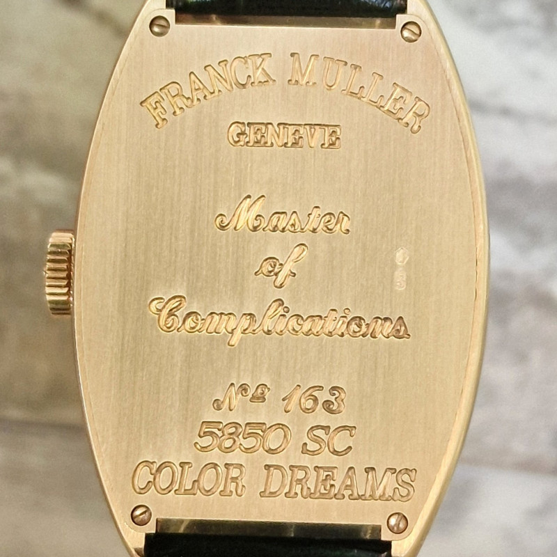 Franck Muller 18k Color Dreams Automatic - Full set Franck Muller 18k Color Dreams Automatic - Full set