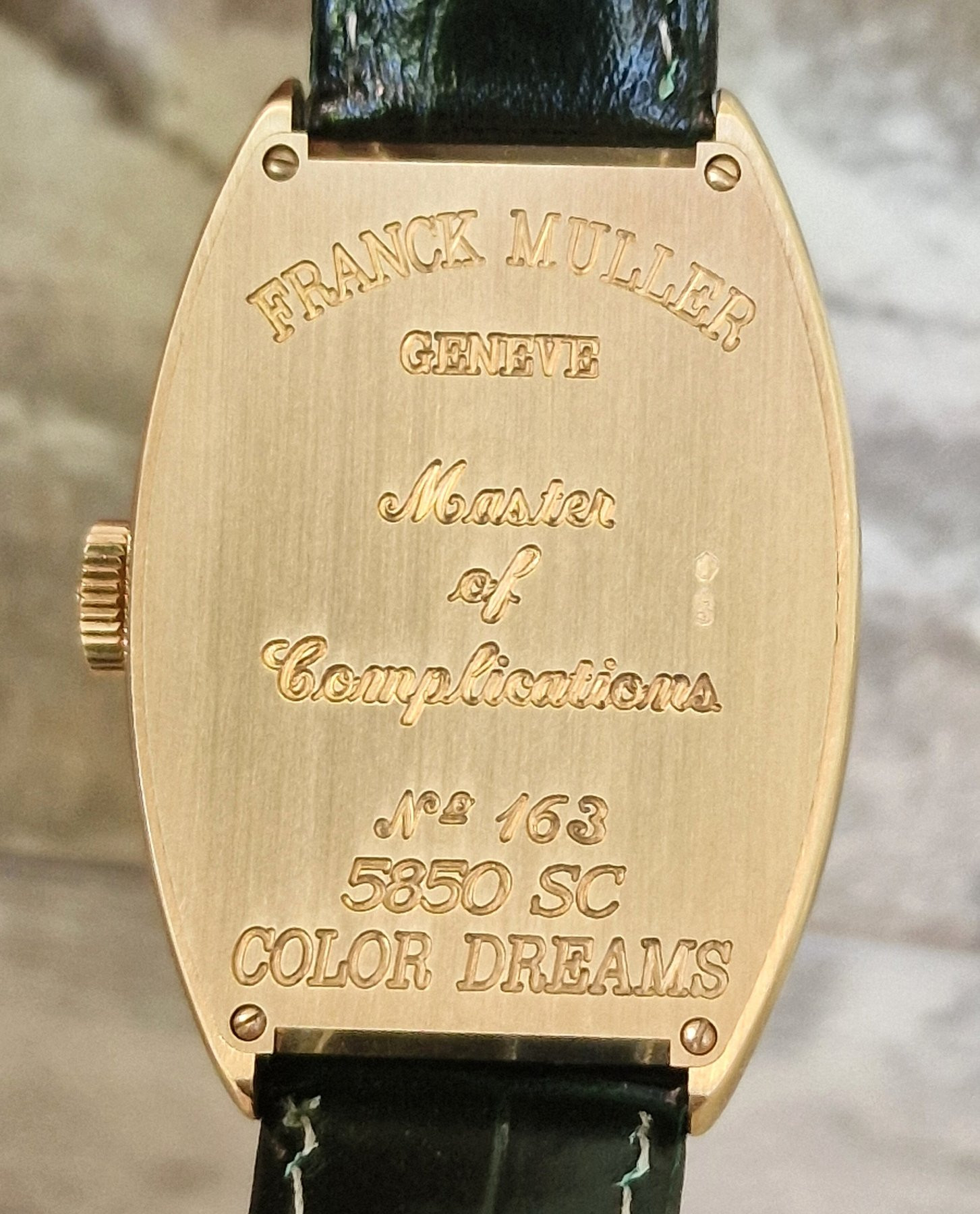 Franck Muller 18k Color Dreams Automatic - Full set Franck Muller 18k Color Dreams Automatic - Full set