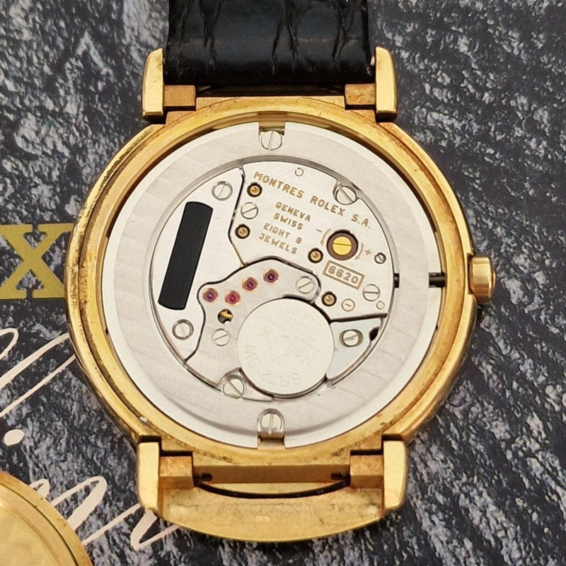 Rolex Cellini 6622 Blue dial - Full Set