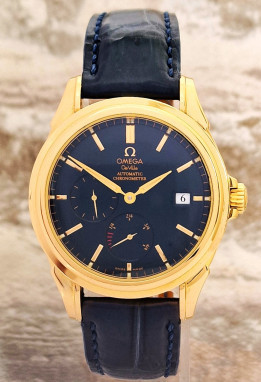 18k Omega De Ville Co-Axial Power reserve