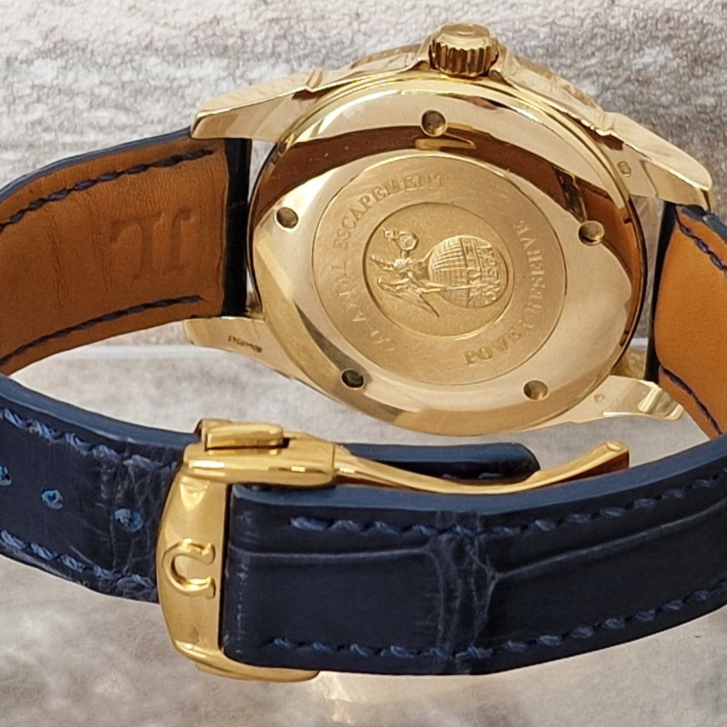 18k Omega De Ville Co-Axial power reserve - Full Set