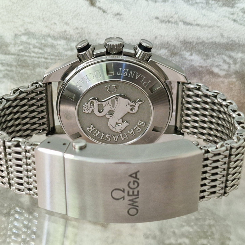 Omega Seamaster Co-Axial 600m Planet Ocean Mesh - Full Set