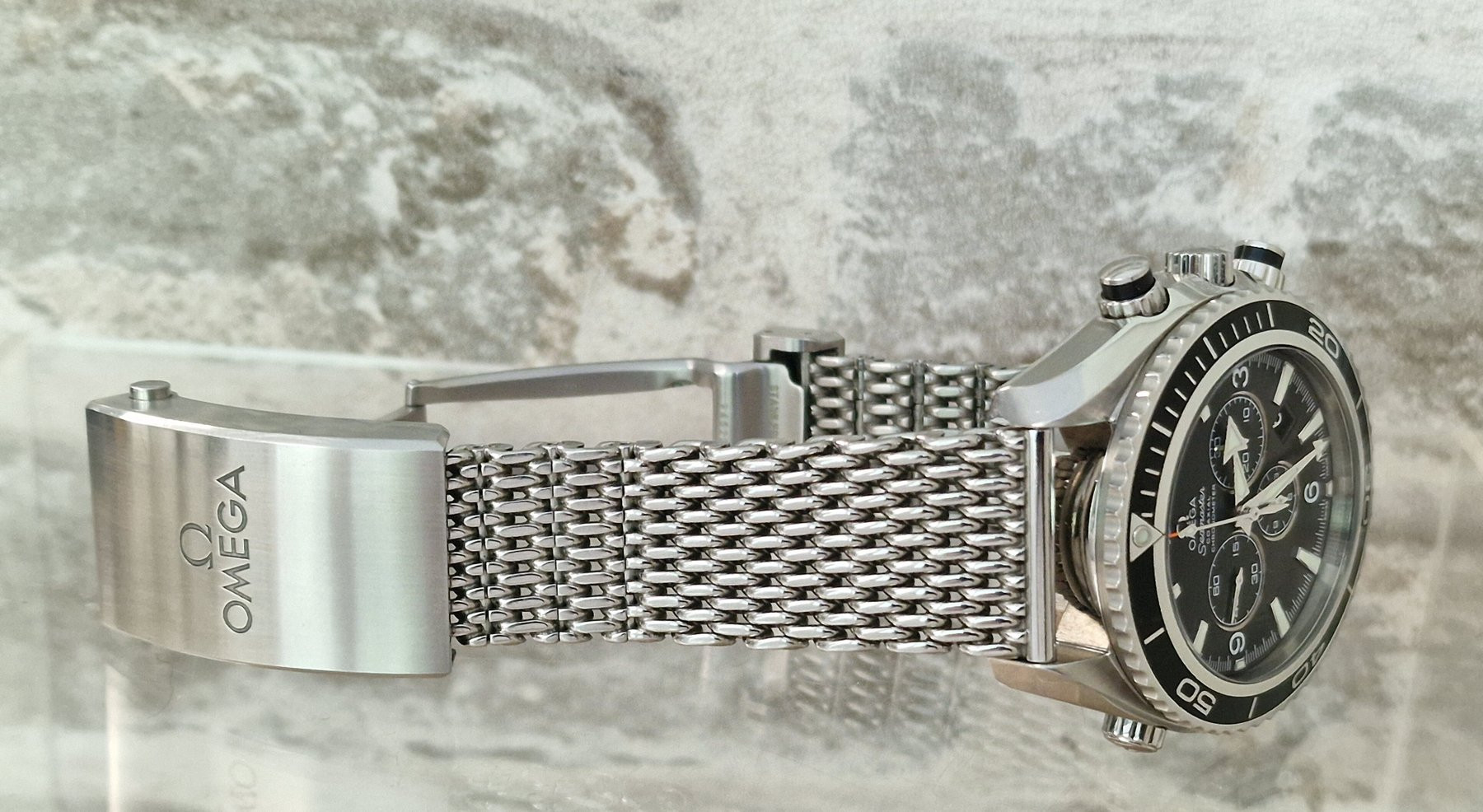 Omega Seamaster Co-Axial 600m Planet Ocean Mesh - Full Set