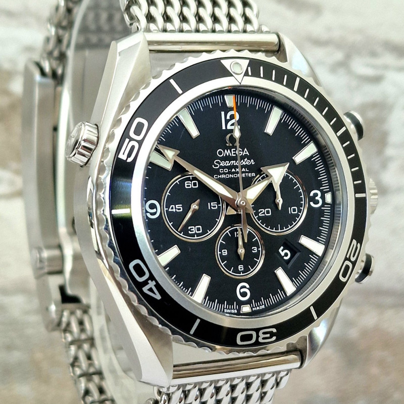 Omega Seamaster Co-Axial 600m Planet Ocean Mesh - Full Set