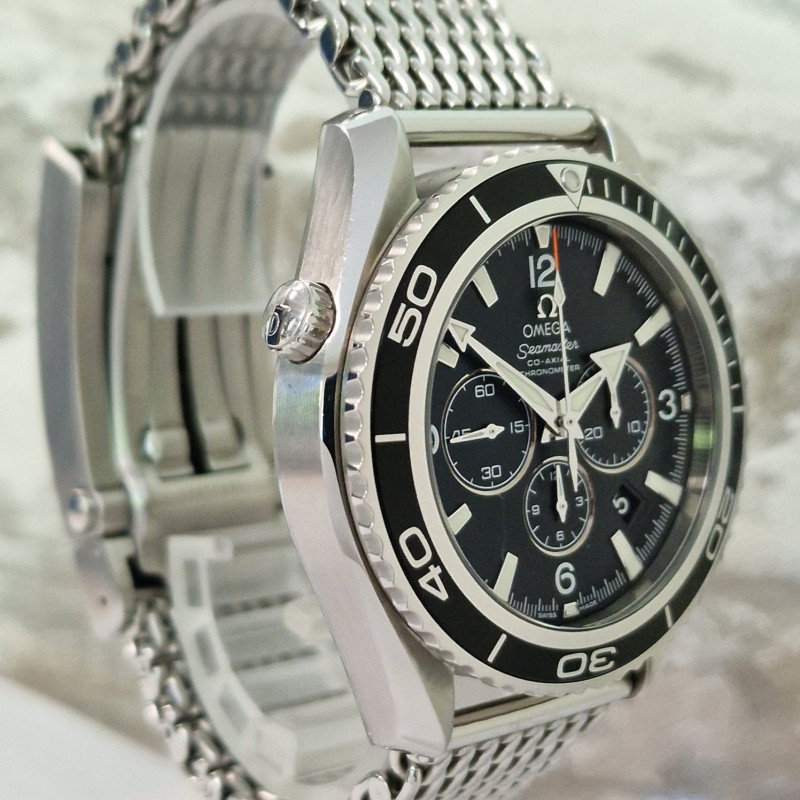 Omega Seamaster Co-Axial 600m Planet Ocean Mesh - Full Set